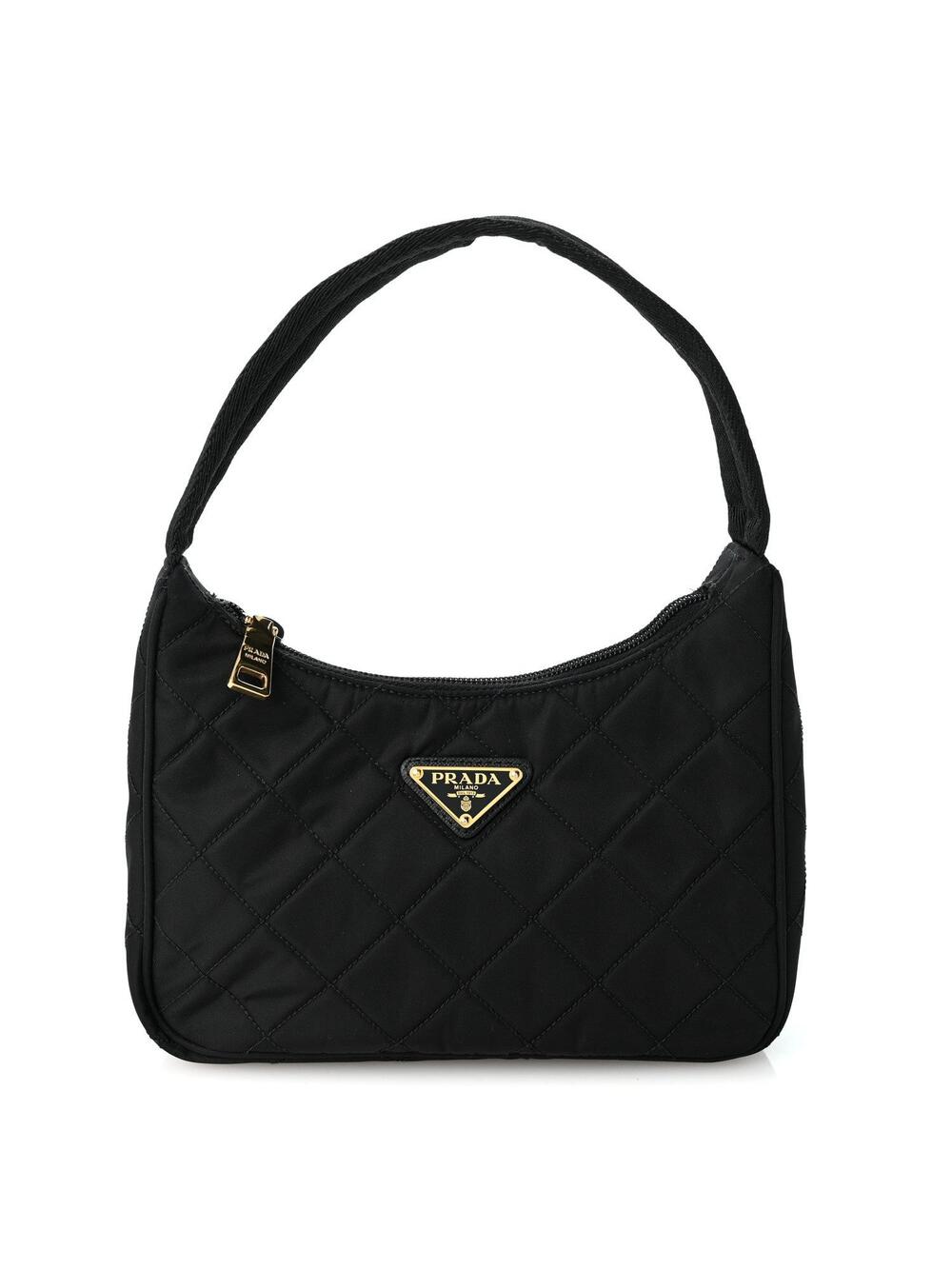 Prada Tessuto Nylon Stitched Shoulder #347461P10B